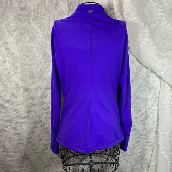 Victoria's Secret sexy sport purple ruched zip up jacket size M - Picture 3 of 8